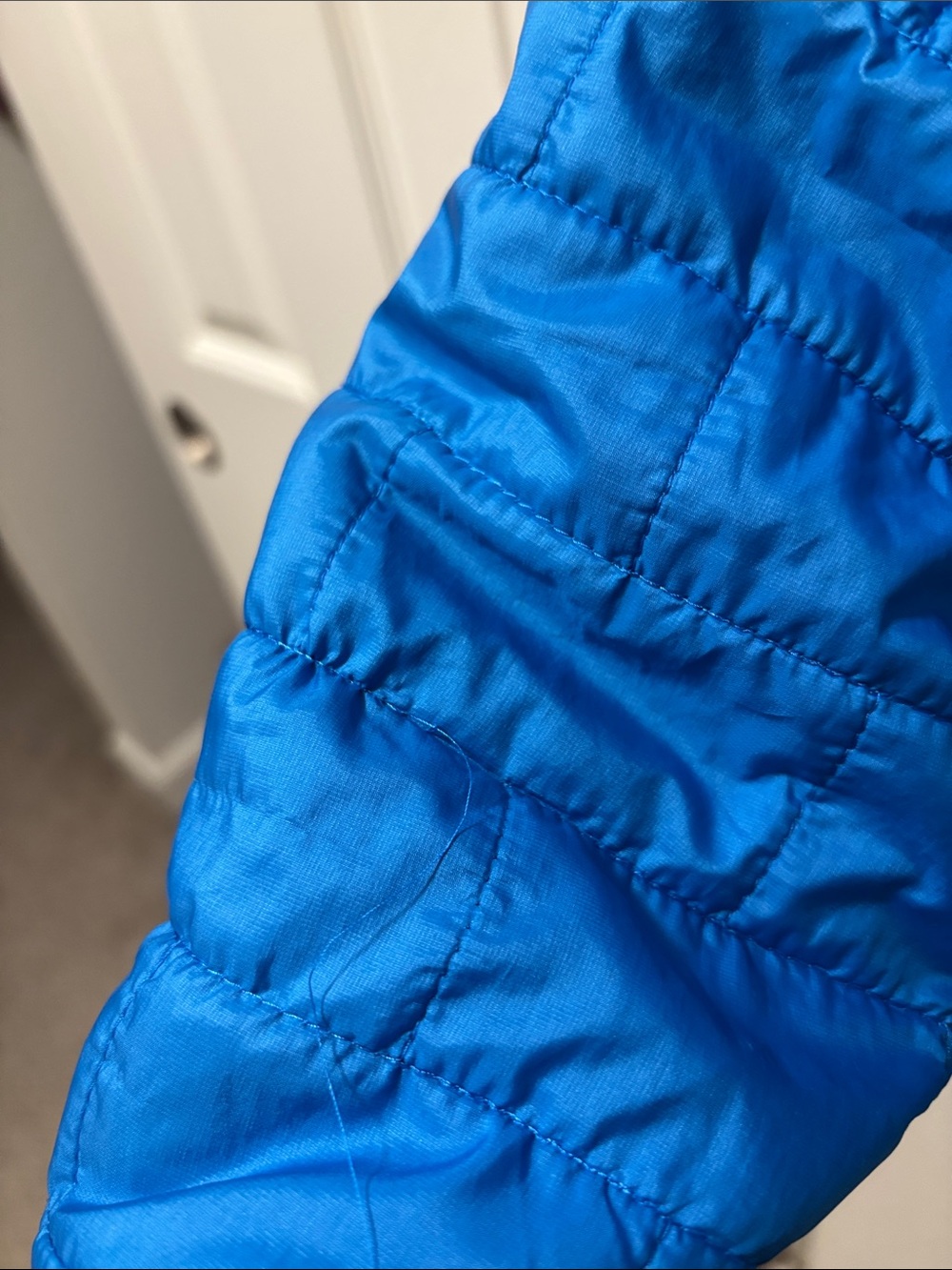 Patagonia Nano Puff Zip Up Jacket Size Small Blue | hiking | gorpcore | camping - Picture 5 of 11